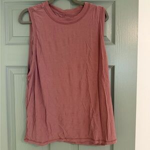 lululemon athletica Rose Dust Muscle Tank